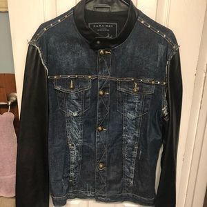 Zara Mens Jean Jacket